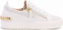 Giuseppe Zanotti Gail sneakers met schakelketting Wit - Thumbnail 1