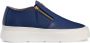 Giuseppe Zanotti GZ Mike leren loafers Blauw - Thumbnail 1