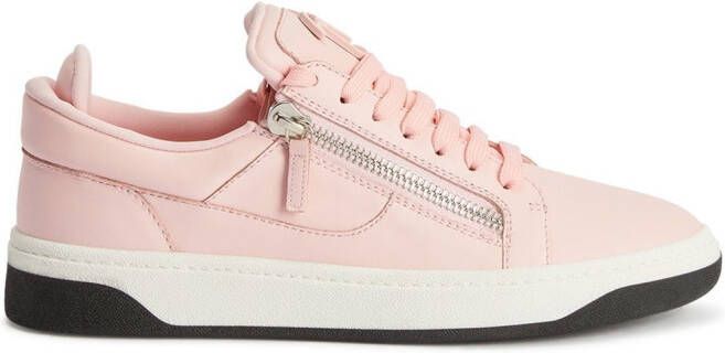 Giuseppe Zanotti Gz94 leren sneakers Roze