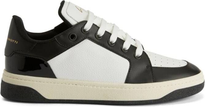 Giuseppe Zanotti Gz94 leren sneakers Wit