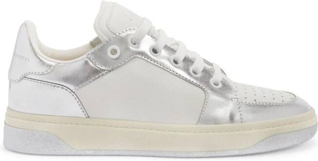 Giuseppe Zanotti GZ94 low-top leren sneakers Wit