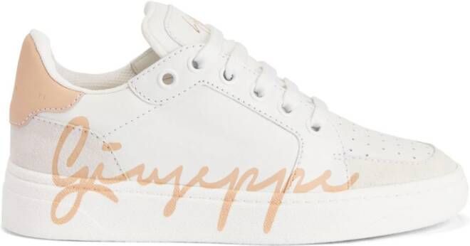 Giuseppe Zanotti GZ94 sneakers met logoprint Wit