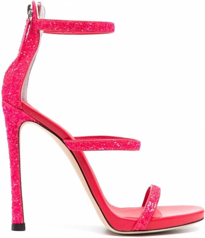 Giuseppe Zanotti Harmony sandalen met hak Roze