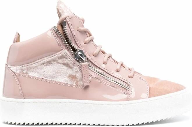 Giuseppe Zanotti High-top sneakers Roze