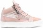 Giuseppe Zanotti High-top sneakers Roze - Thumbnail 1