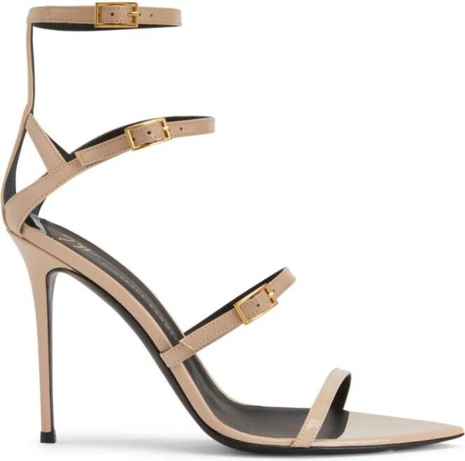 Giuseppe Zanotti Intriigo Abely sandalen met laklaag Roze