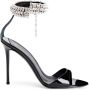 Giuseppe Zanotti Intriigo Bijoux 90 sandalen Zwart - Thumbnail 1