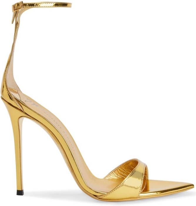 Giuseppe Zanotti Intriigo sandalen met bandje Goud