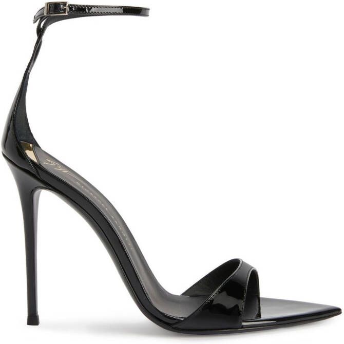 Giuseppe Zanotti Intriigo sandalen met bandje Zwart