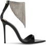 Giuseppe Zanotti Intriigo sandalen met kristal Zwart - Thumbnail 1