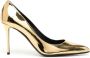 Giuseppe Zanotti Pumps met metallic afwerking Goud - Thumbnail 1