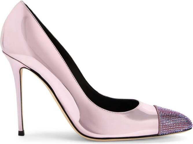 Giuseppe Zanotti Jakye leren pumps Roze