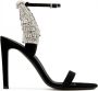 Giuseppe Zanotti Jamila verfraaide sandalen Zwart - Thumbnail 1