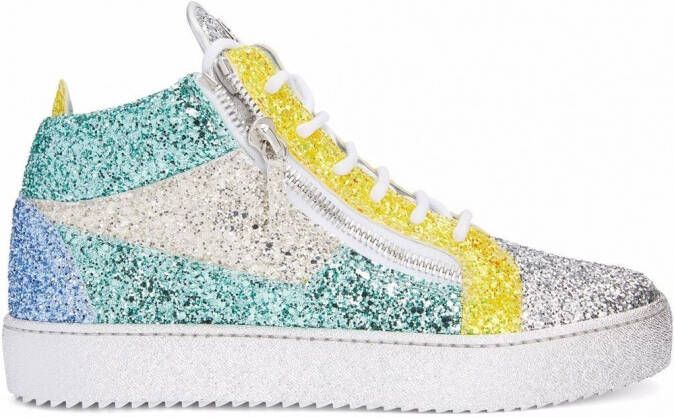 Giuseppe Zanotti Kriss high-top sneakers Veelkleurig