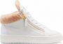 Giuseppe Zanotti Kriss lammy sneakers Wit - Thumbnail 1