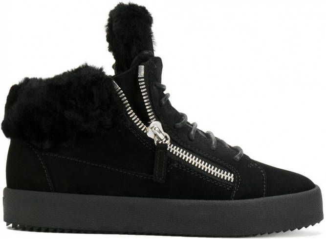 Giuseppe Zanotti Kriss mid-top sneakers Zwart