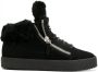 Giuseppe Zanotti Kriss mid-top sneakers Zwart - Thumbnail 1