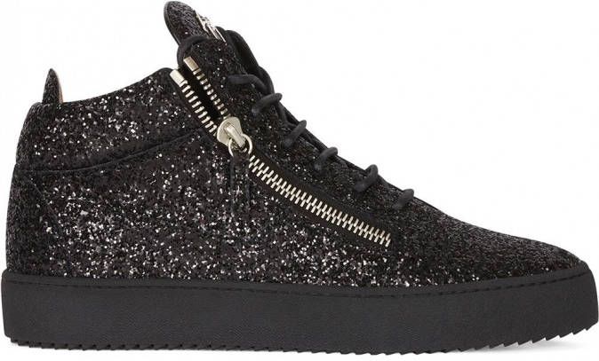 Giuseppe Zanotti Kriss mid-top sneakers Zwart