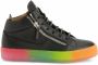 Giuseppe Zanotti Kriss mid-top sneakers Zwart - Thumbnail 1