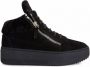 Giuseppe Zanotti Kriss lammy sneakers Zwart - Thumbnail 1