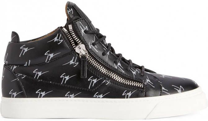 Giuseppe Zanotti Kriss sneakers met kenmerkend logo Zwart