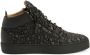 Giuseppe Zanotti Kriss sneakers met studs Zwart - Thumbnail 1