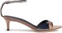 Giuseppe Zanotti Leeah Cystal satijnen sandalen Roze - Thumbnail 1