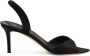 Giuseppe Zanotti Lilibeth 105 mm suède sandalen Zwart - Thumbnail 1