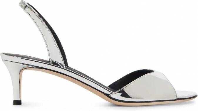 Giuseppe Zanotti Lilibeth sandalen Zilver