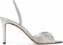 Giuseppe Zanotti Lilibeth Starlight sandalen Zilver - Thumbnail 1