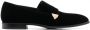 Giuseppe Zanotti Fluwelen loafers Zwart - Thumbnail 1