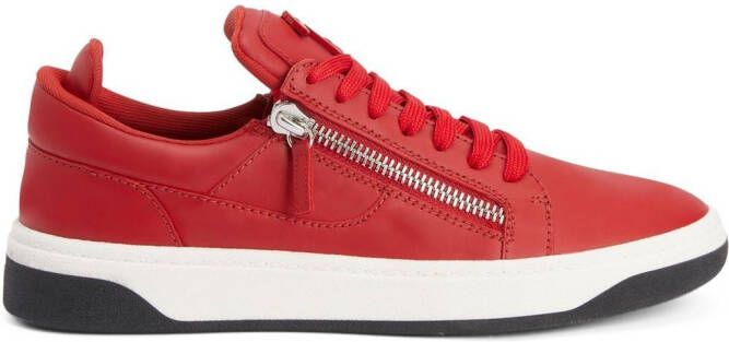 Giuseppe Zanotti Low-top sneakers Rood