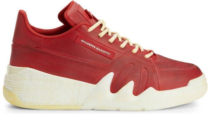 Giuseppe Zanotti Low-top sneakers Rood