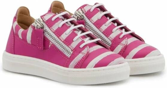 Giuseppe Zanotti Low-top sneakers Roze