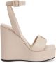 Giuseppe Zanotti Meissa sandalen met plateauzool Beige - Thumbnail 1