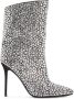 Giuseppe Zanotti Merissa Sparkle laarzen Zilver - Thumbnail 1