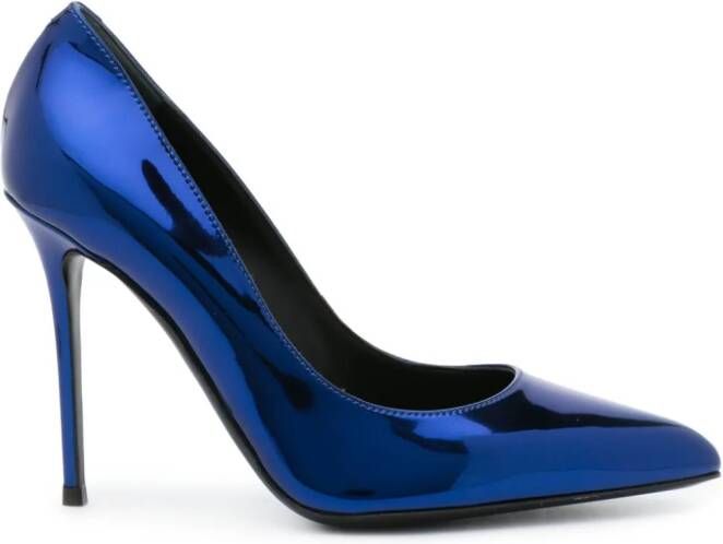 Giuseppe Zanotti Metallic pumps Blauw