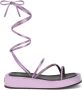 Giuseppe Zanotti Metallic sandalen Roze - Thumbnail 1