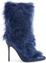 Giuseppe Zanotti Micole lammy laarzen Blauw - Thumbnail 1