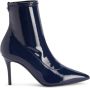 Giuseppe Zanotti Mirea leren enkellaarzen Blauw - Thumbnail 1