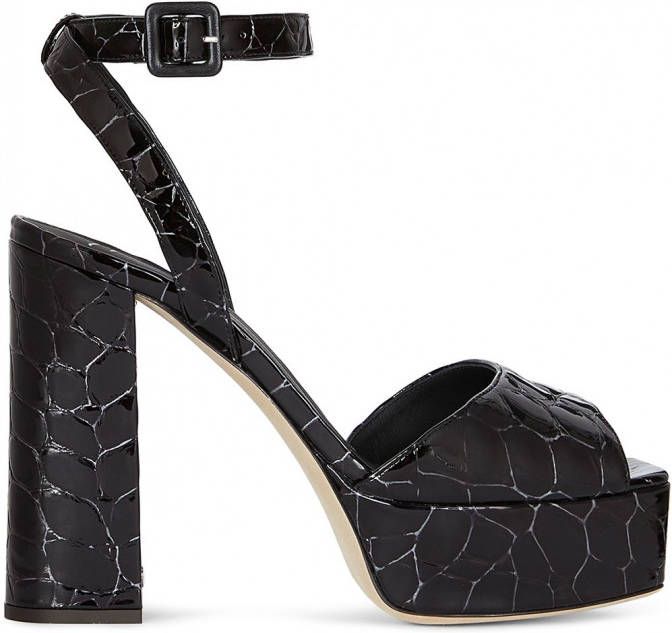 Giuseppe Zanotti New Betty sandalen met open neus Zwart