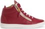 Giuseppe Zanotti Nicki leren sneakers Rood - Thumbnail 1