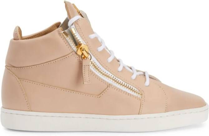 Giuseppe Zanotti Nicki leren sneakers Roze