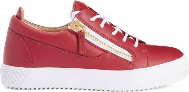 Giuseppe Zanotti Nicki low-top sneakers Rood