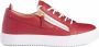 Giuseppe Zanotti Nicki low-top sneakers Rood - Thumbnail 1