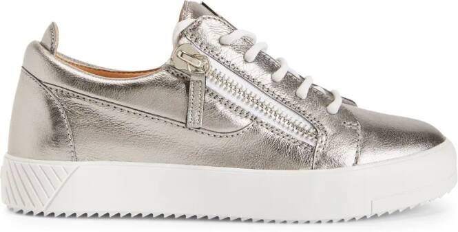 Giuseppe Zanotti Nicki low-top sneakers Zilver