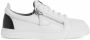 Giuseppe Zanotti Nicki sneakers met contrasterend vlak Wit - Thumbnail 1