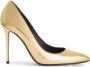 Giuseppe Zanotti Pumps met lakleren hak Goud - Thumbnail 1