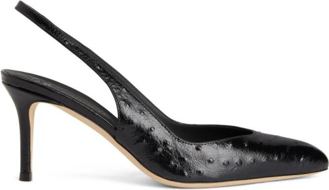 Giuseppe Zanotti Rachyl leren pumps Zwart