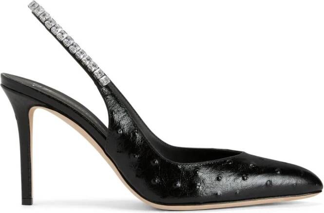 Giuseppe Zanotti Rachyl slingback pumps Zwart